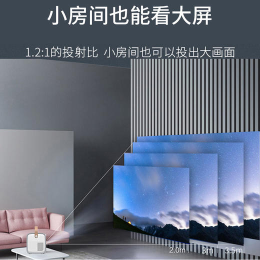 soopii（首佩）无线安卓系统投影仪PR16 商品图6