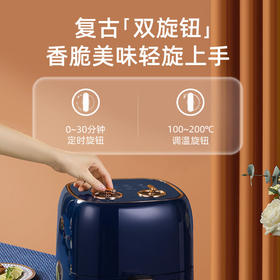 山本（SHANBEN ）空气炸锅6L大容量智能家用全自动煎炸锅 多功能无油低脂电炸锅烤箱S-2109