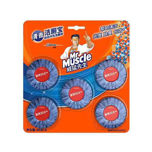 威猛先生自动冲洗洁厕宝50g*4 商品图0