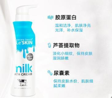 优选-LESKIN乐丝汀牛奶沐浴露450ml 商品图1