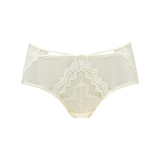 都市丽人舒软挺塑系列双拉面料中腰平角塑身配裤新年本命年红品LP39A2 商品图4