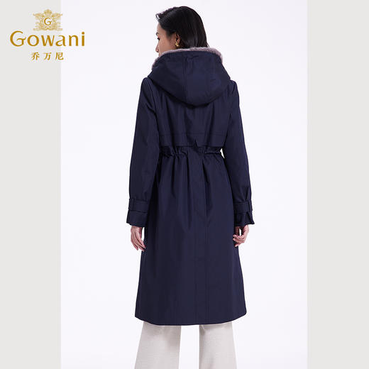 乔万尼新款派克服水貂毛皮草外套EF4N240 商品图4