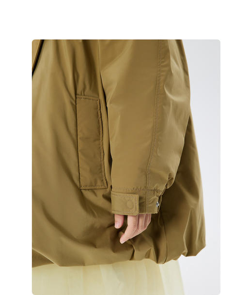 JNBY  22年冬款  中长款羽绒服 1MAC11880 商品图5