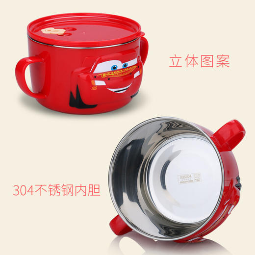 Disney迪士尼儿童碗不锈钢餐具礼盒套装 XHR 商品图7