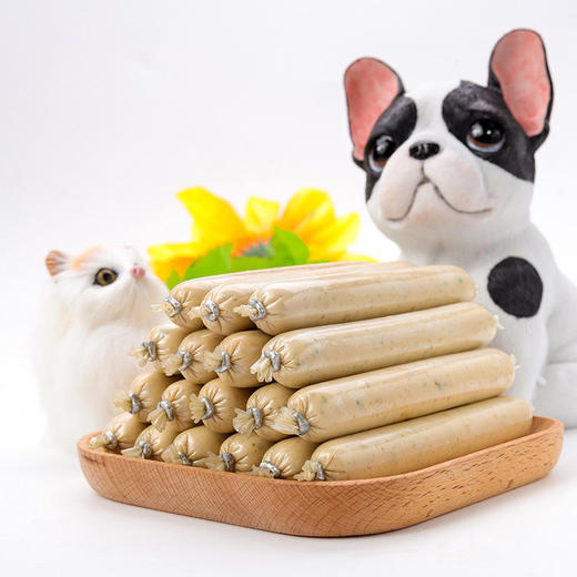 ytf肉粒多火腿肠20g*8支/袋 鲜肉肠 0盐0诱食剂0香精 鸡肉三文鱼 多口味 宠物零食 不吃包退 商品图1