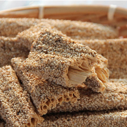 【下单后72小时发货】山东烟台 芝麻麦芽糖500g/盒 商品图0