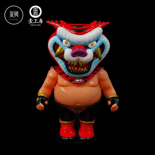 现货 壹工坊 日本虎 摔角手 搪胶 商品图0