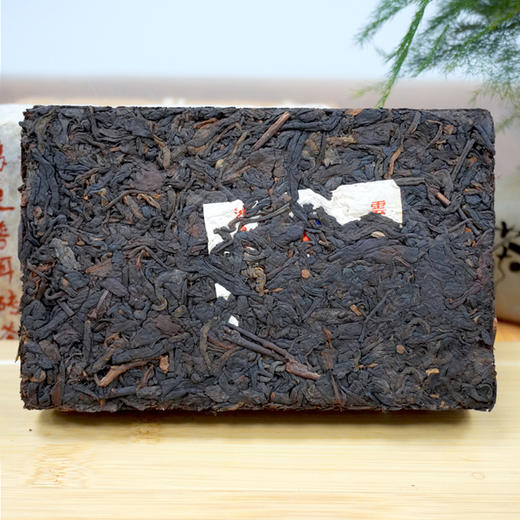 2009年邓时海鸿运熟茶砖 邓老师经典鸿运系列老熟茶砖 干仓真品 商品图7