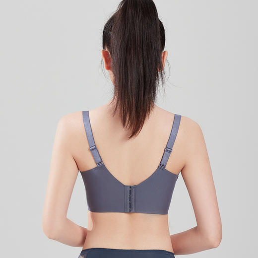 都市丽人舒软挺塑调整型内衣AB:中厚C:薄3/4杯蕾丝塑身文胸四排树脂胶圈LJ34A3 商品图2