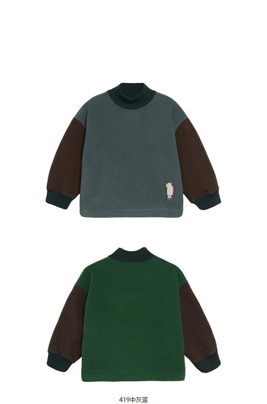 JNBY   22年冬款  柔软灯芯绒无帽套头卫衣   1MA411570 商品图10