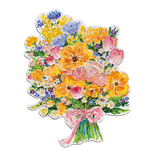 TOI图益潮玩3d木质异形拼图减压创意手工玩具幸运女神的颂歌 商品图4