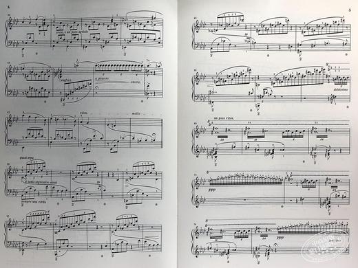 【中商原版】Liebestrume, 3 Notturnos 进口艺术 李斯特 爱之梦 三首夜曲 钢琴独奏 带指法 商品图4