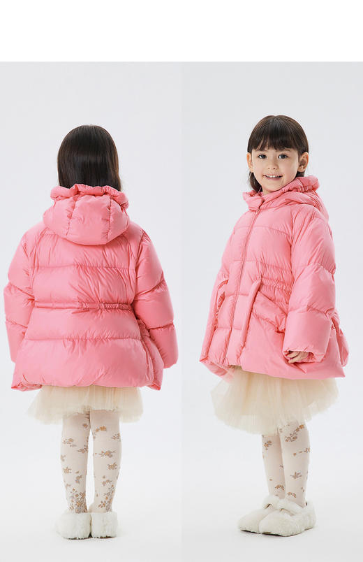 JNBY    22年冬款  中长款带帽羽绒服  1MAC11810 商品图10