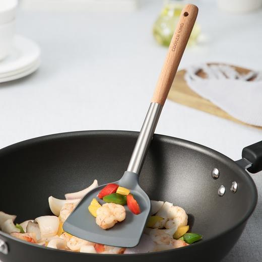炊大皇木柄硅胶锅铲 商品图1