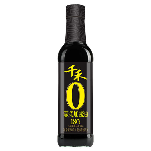 千禾头道原香180天本酿酱油500ml 商品图0