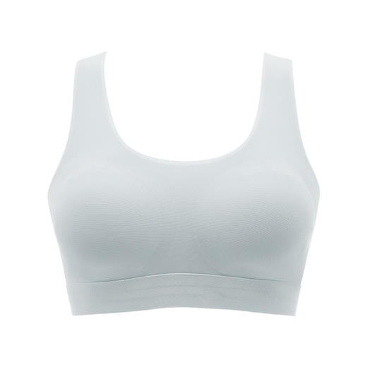 都市丽人少女三步优选内衣无尺码薄背心式泳布文胸无排扣无钢圈BB36C5 商品图5