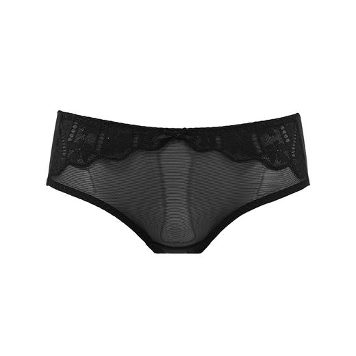 都市丽人薄透丝滑系列蕾丝低腰三角内裤YP32C2 商品图5