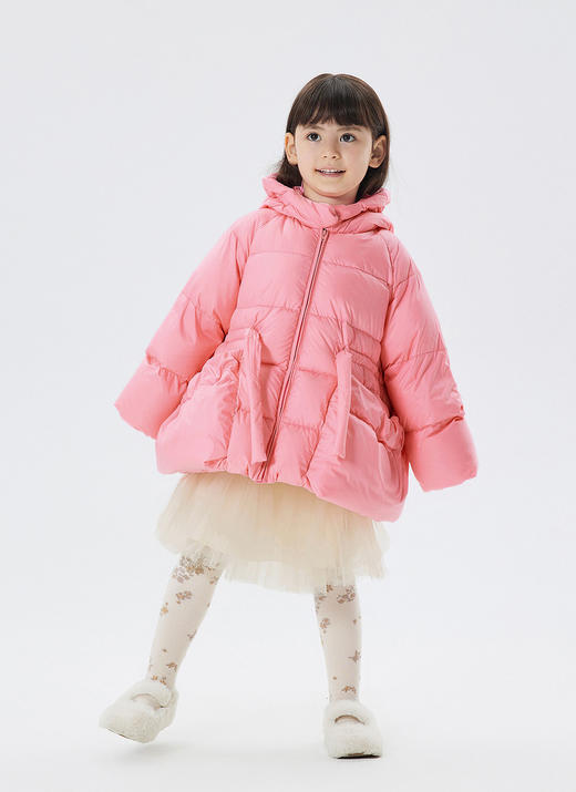 JNBY    22年冬款  中长款带帽羽绒服  1MAC11810 商品图11