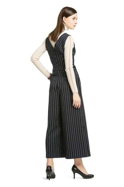 BROADCAST播 藏蓝色条纹连体裤 46 商品图3