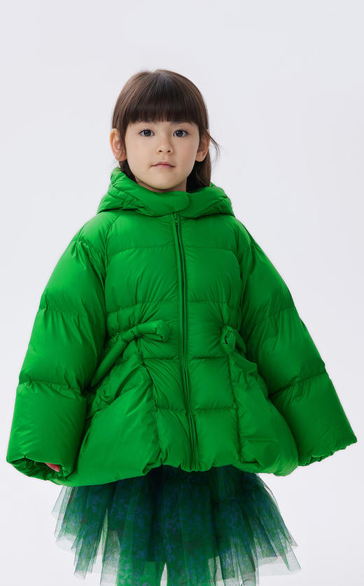 JNBY    22年冬款  中长款带帽羽绒服  1MAC11810 商品图3