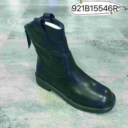 新品薄绒一脚蹬矮帮休闲矮靴921B15546 商品图0