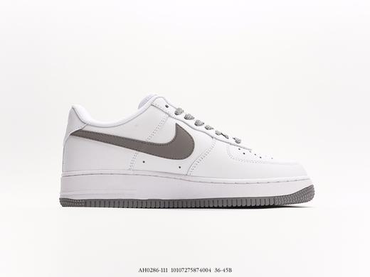 耐克Nike Air Force 1 Low白灰空军一号休闲运动板鞋AH0286-111男女鞋 商品图1