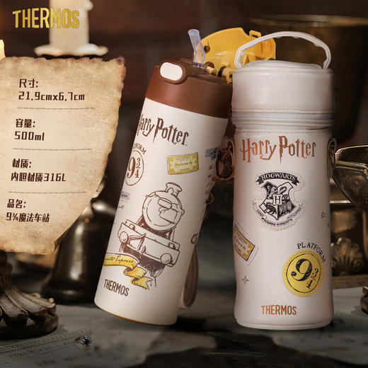 Thermos 膳魔师 九又四分之三吸管杯500ml 商品图1