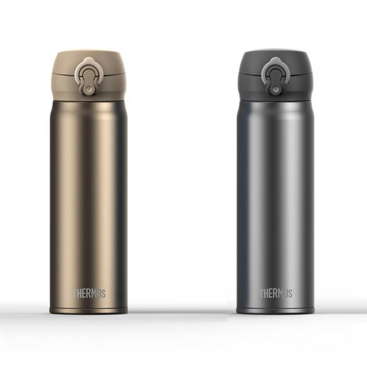 膳魔师THERMOS 纯钛保温杯高档商务抑菌茶杯超轻钛杯TCTG-500 商品图0