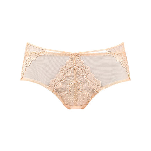 都市丽人舒软挺塑系列双拉面料中腰平角塑身配裤新年本命年红品LP39A2 商品图5