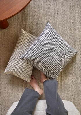 千鸟抱枕 Houndstooth  Cushion