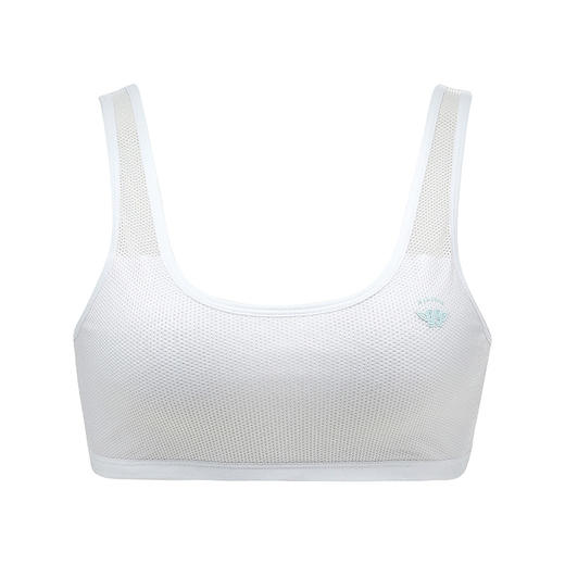 都市丽人少女三步优选内衣无尺码超薄背心式透气网孔文胸无排扣无钢圈BB36C2 商品图4