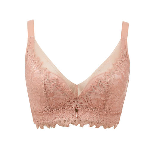 都市丽人舒软挺塑调整型内衣AB:中厚C:薄3/4杯蕾丝塑身文胸四排树脂胶圈LJ34A5 商品图10