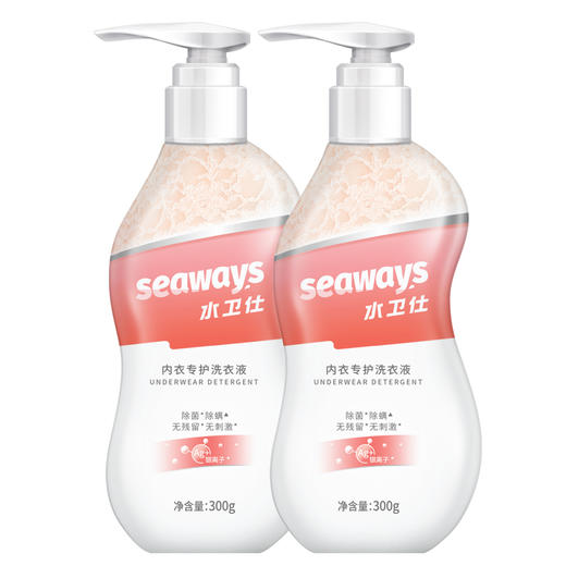 水卫仕内衣物专护洗衣液300ml×2瓶 商品图0