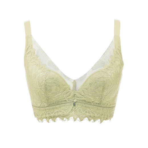 都市丽人舒软挺塑调整型内衣AB:中厚C:薄3/4杯蕾丝塑身文胸四排树脂胶圈LJ34A5 商品图9