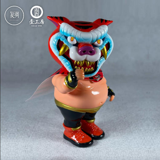 现货 壹工坊 日本虎 摔角手 搪胶 商品图2