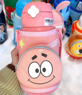 给300个月大的宝宝用刚好合适👌🏻韩国杯具熊儿童保温杯