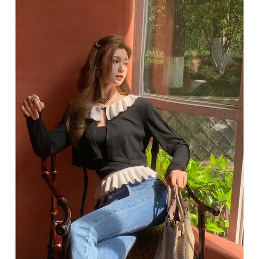 100元以内不退不换清仓捡漏  LINCHAOZHANG【黑天鹅】修身显瘦吊带上衣夏季新款休闲百搭外套时尚套装女 商品图2