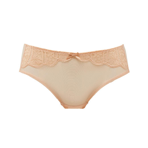 都市丽人薄透丝滑系列蕾丝低腰三角内裤YP32C2 商品图6