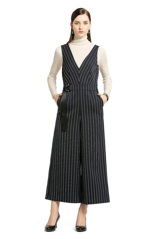 BROADCAST播 藏蓝色条纹连体裤 46 商品图1