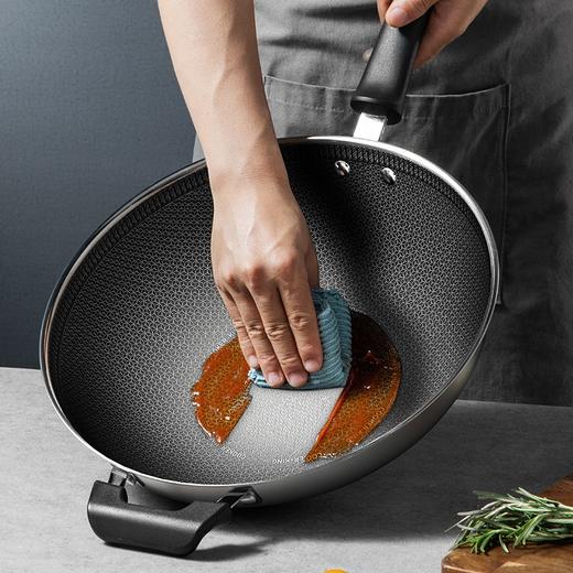 炊大皇316多层钢炒锅32cm（配锅盖） 商品图2