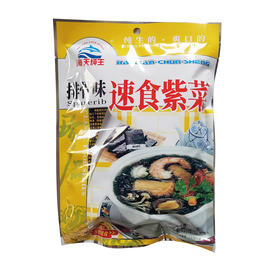海天纯生排骨味速食紫菜72g