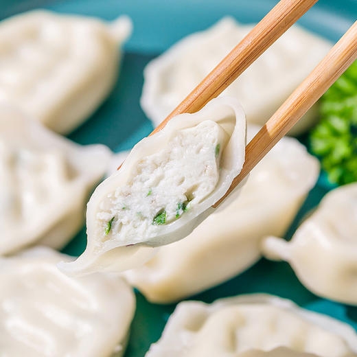 出口标准，航天员同款非遗胶东鲅鱼水饺、海参鲜肉水饺 顺丰快递 商品图6