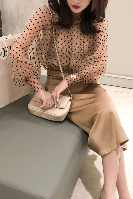 <曾小咸推荐>巨折清仓秒杀，稀有现货24小时发【仅限今日】    中长款很仙的法国小众仙女裙chic温柔伞裙 商品图2