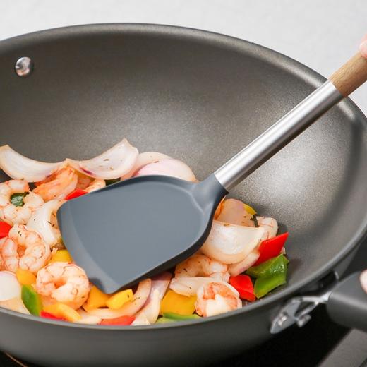 炊大皇木柄硅胶锅铲 商品图2