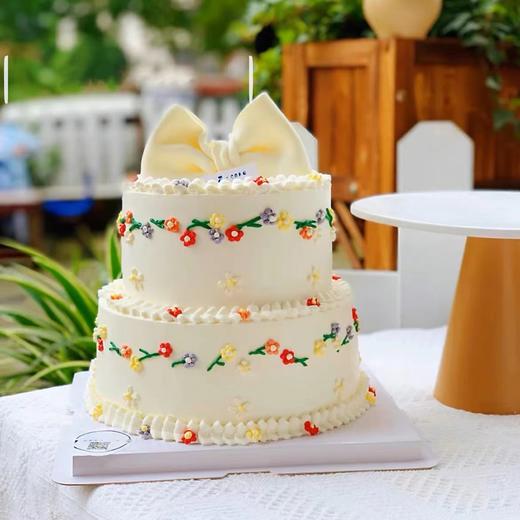 【臻品系列】---半翻糖【小清新蝴蝶结】 商品图1