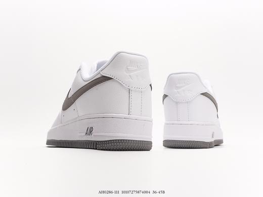 耐克Nike Air Force 1 Low白灰空军一号休闲运动板鞋AH0286-111男女鞋 商品图5