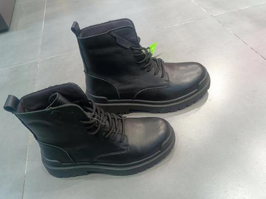三羽牛皮真皮男女款军靴9206 商品图3