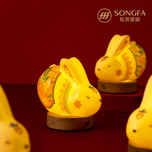 好彩头兔子小夜灯 商品图5