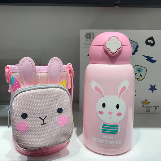 【品牌直发】杯具熊四叶草口袋动物生肖系列口袋杯 保温杯 630ml新款闪电龙 商品图5