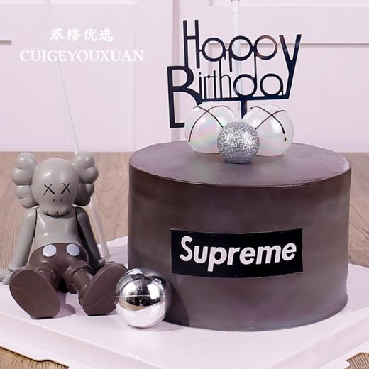卡通Kaws  公仔男神生日蛋糕 商品图0